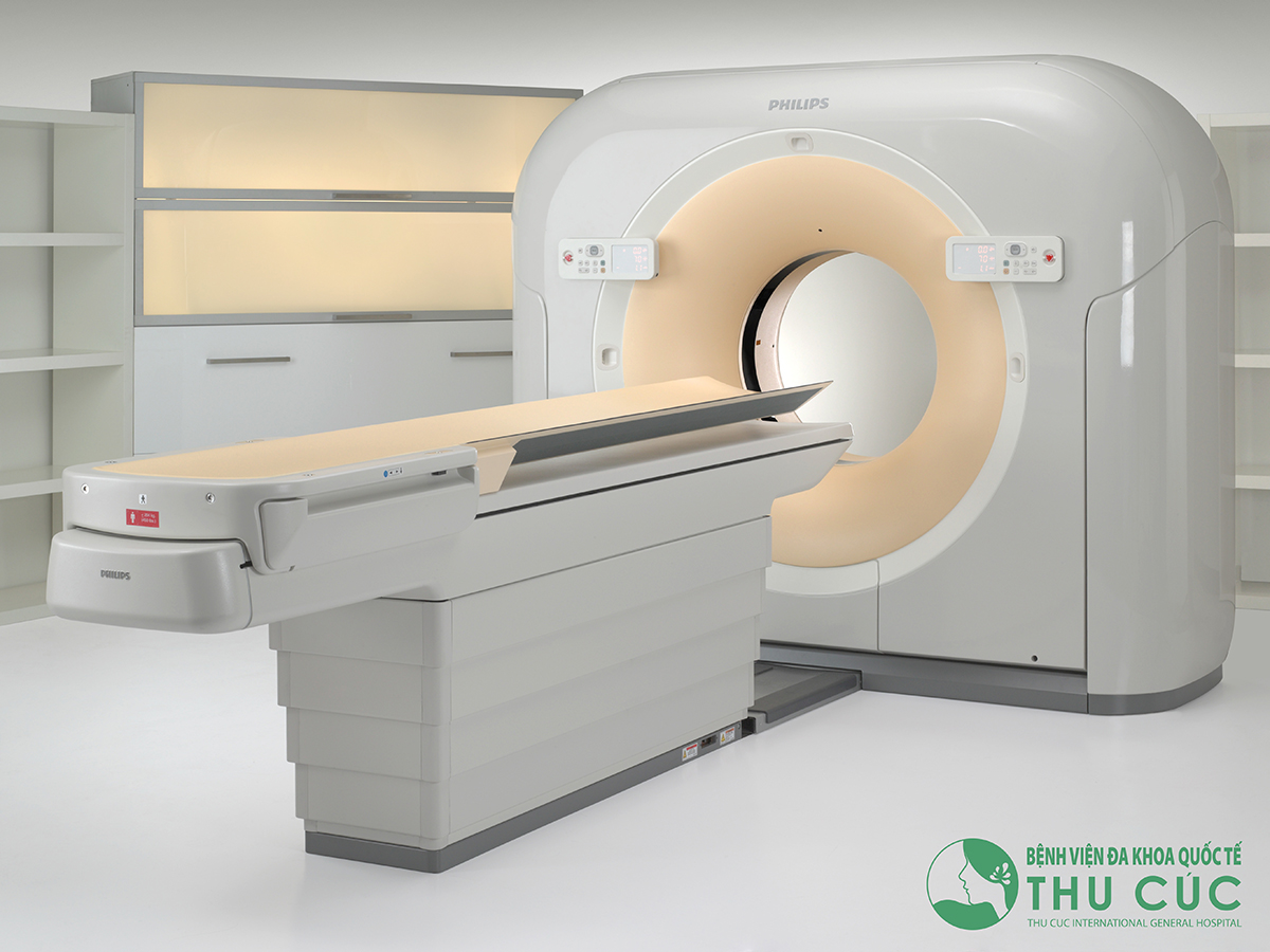Máy chụp cắt lớp vi tính CT 64 dãy tại Bệnh viện Thu Cúc